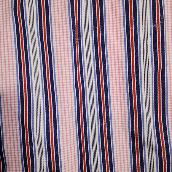 Men's Tailored Striped Shirt By Maxwell Clothiers, Hong Kong, Colors POP! - Picture 7 of 9